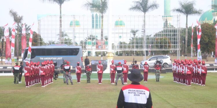 Kesiapan Paskibraka Kutim Capai 80 Persen Jelang HUT ke-81 RI