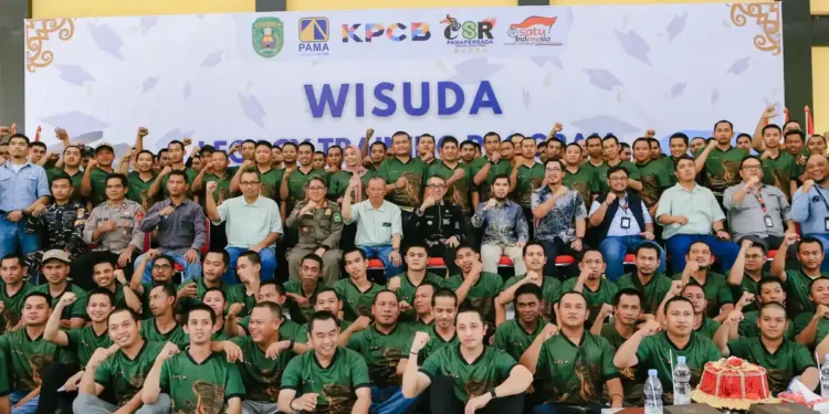 179 Pemuda Bengalon Lulus Legacy Training PAMA KPCB, Bekal Kompetensi Hadapi Industri Tambang