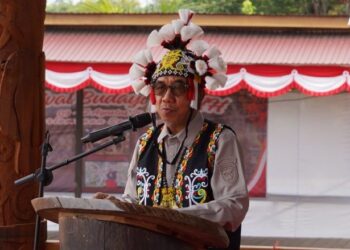 Bupati Kutim Sampaikan Budaya Jadi Fondasi Pembangunan dalam Festival UFAH 2026
