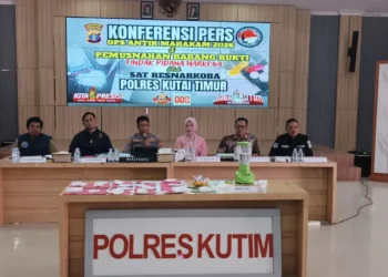 Ganyang Bandar, Selamatkan Korban: Cara Polres Kutim Putus Rantai Narkoba