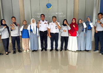 Siswi SMAN 1 Sangatta Utara Tembus Tiga Besar Kompetisi Pelopor LLAJ Kaltim