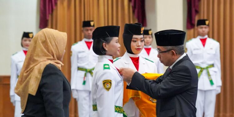 Pengukuhan Paskibraka Kutim Jadi Penanda Kesiapan Jalankan Amanah
