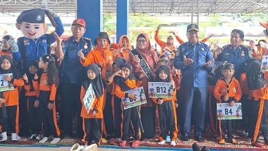 Mitigasi Kebakaran Sejak Dini, Damkarmat Kutim Libatkan Siswa TK dalam Kegiatan Edukasi Interaktif