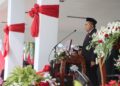 Upacara HUT ke-81 RI di Kukar Berlangsung Khidmat, Ketua DPRD Bacakan Teks Proklamasi