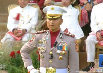 Membanggakan! Kapolresta Balikpapan Jerrold Kumontoy Dipercaya Pimpin Upacara Penurunan Bendera di Istana Negara