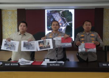 Polisi Berau Amankan Pelaku Pembakaran Lahan, 12 Hektare Terbakar