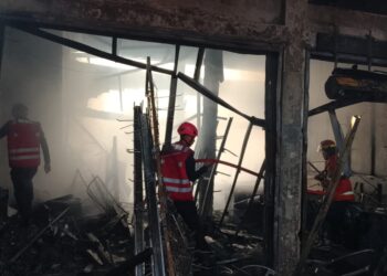 Ruko UD Ikhlas di Kutai Barat Terbakar, Kerugian Ditaksir Rp2 Miliar