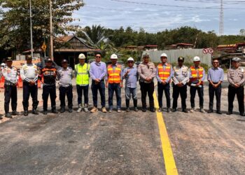 Dishub dan Satlantas Siaga 24 Jam Kawal Pengalihan Arus di Crossing 4
