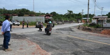Pengalihan Arus di Crossing 4 Sangatta Mulai Berlaku, Dishub Siagakan Personel 24 Jam