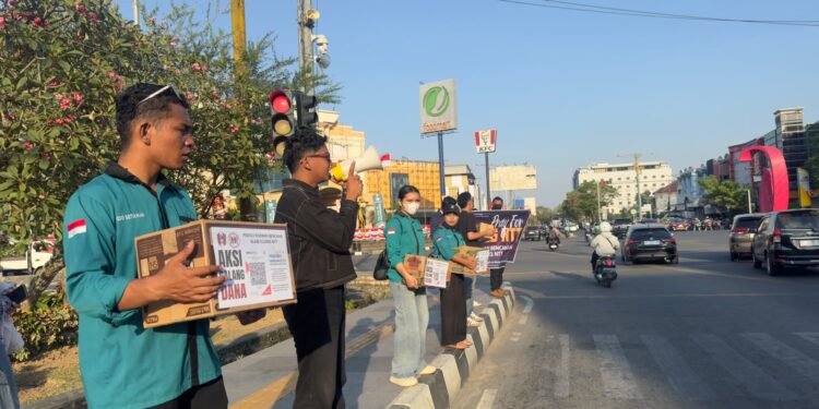 Aksi Solidaritas Mengalir, Mahasiswa Samarinda Galang Dana Bantu Korban Gempa di Flores