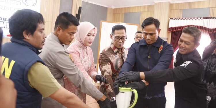 Musnahkan Sabu Senilai Rp 1,3 Miliar, Polres Kutim Tegaskan Komitmen Berantas Narkoba
