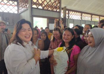 Gerindra Peduli Jangkau Long Apari dan Long Pahangai, Salurkan 1.500 Paket Sembako untuk Warga Terdampak Kemarau