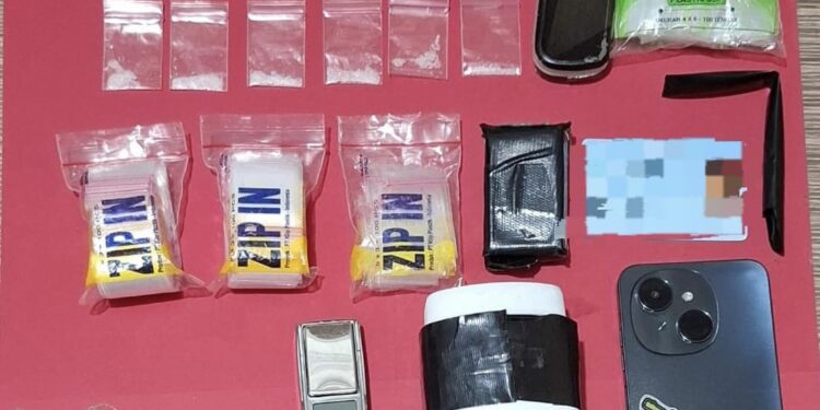 Polisi Tangkap Pria di Berau, Sita 7,24 Gram Sabu dan Peralatan Diduga untuk Edarkan Narkoba