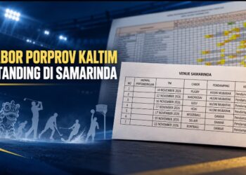Samarinda Jadi Venue Tujuh Cabor Porprov Kaltim, KONI Siapkan Pendamping
